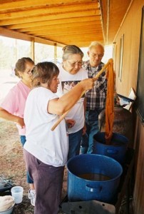 Deschinny Dye Workshop Participants